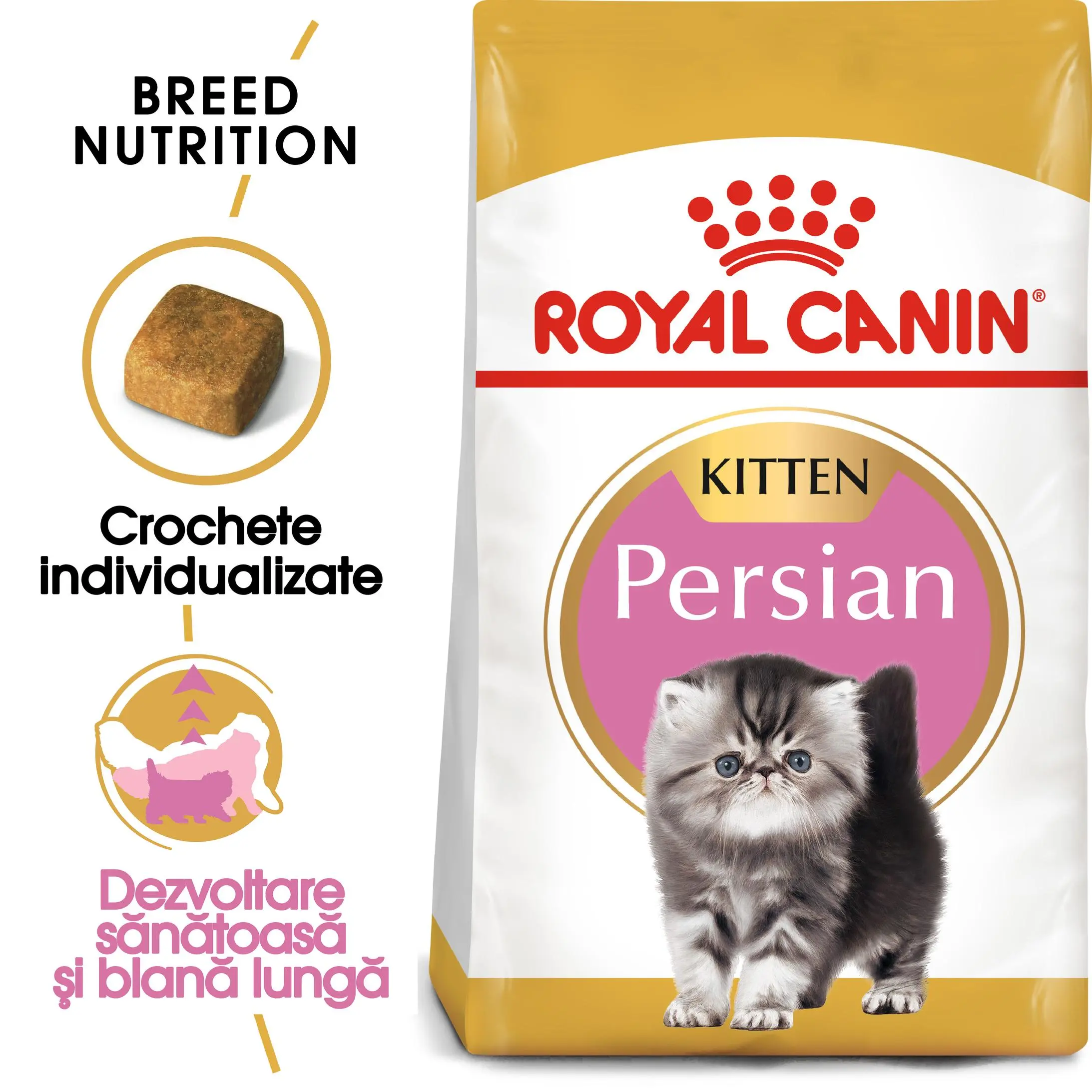 ROYAL CANIN Persian Kitten, hrana uscata pisici junior, 400g