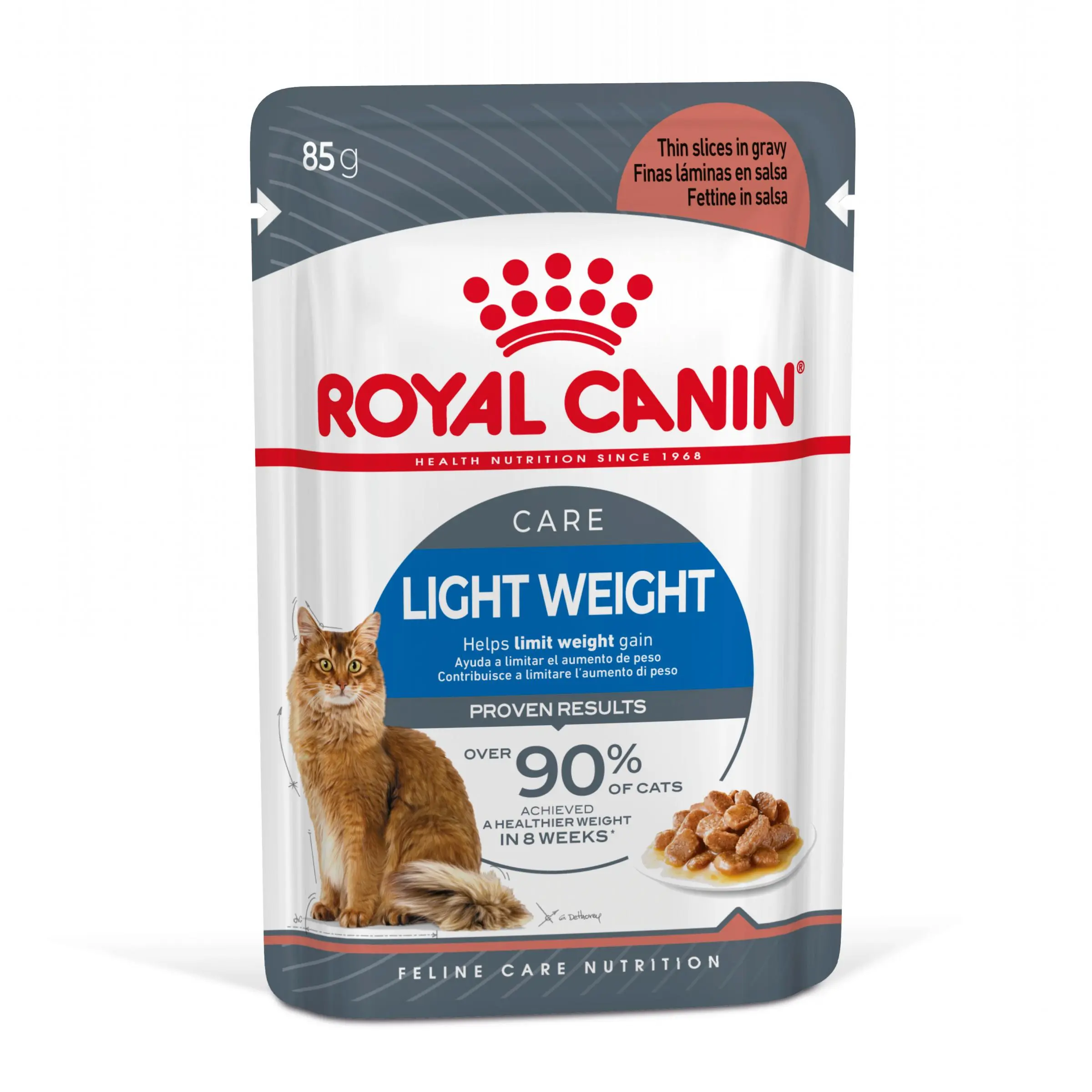 ROYAL CANIN Light Weight Care Adult, hrana umeda pisici, limitarea cresterii in greutate, (in sos), 85g - Image 3
