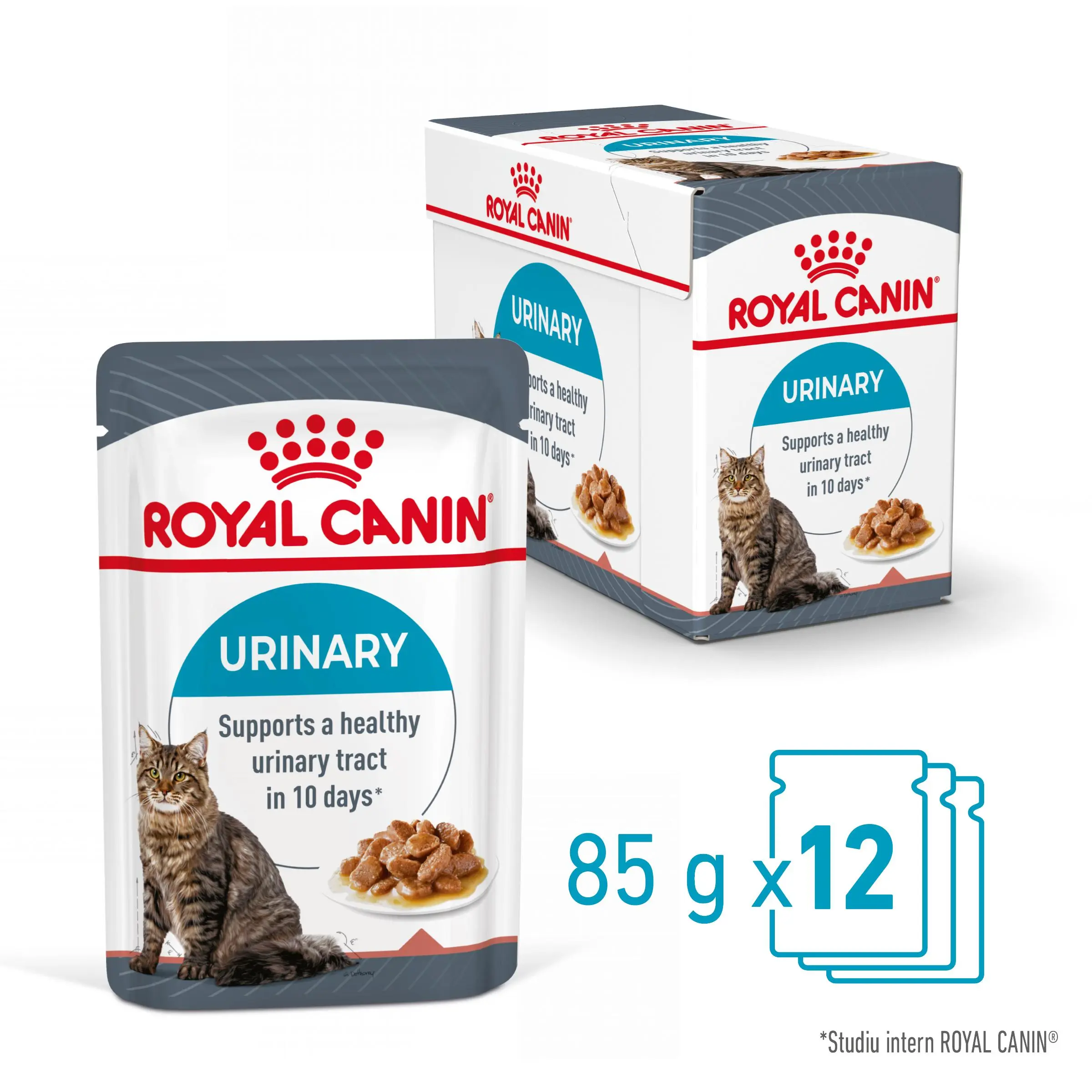 ROYAL CANIN Urinary Care Adult, hrana umeda pisici, sanatatea tractului urinar, (in sos), bax, 85g x 12buc - Image 2