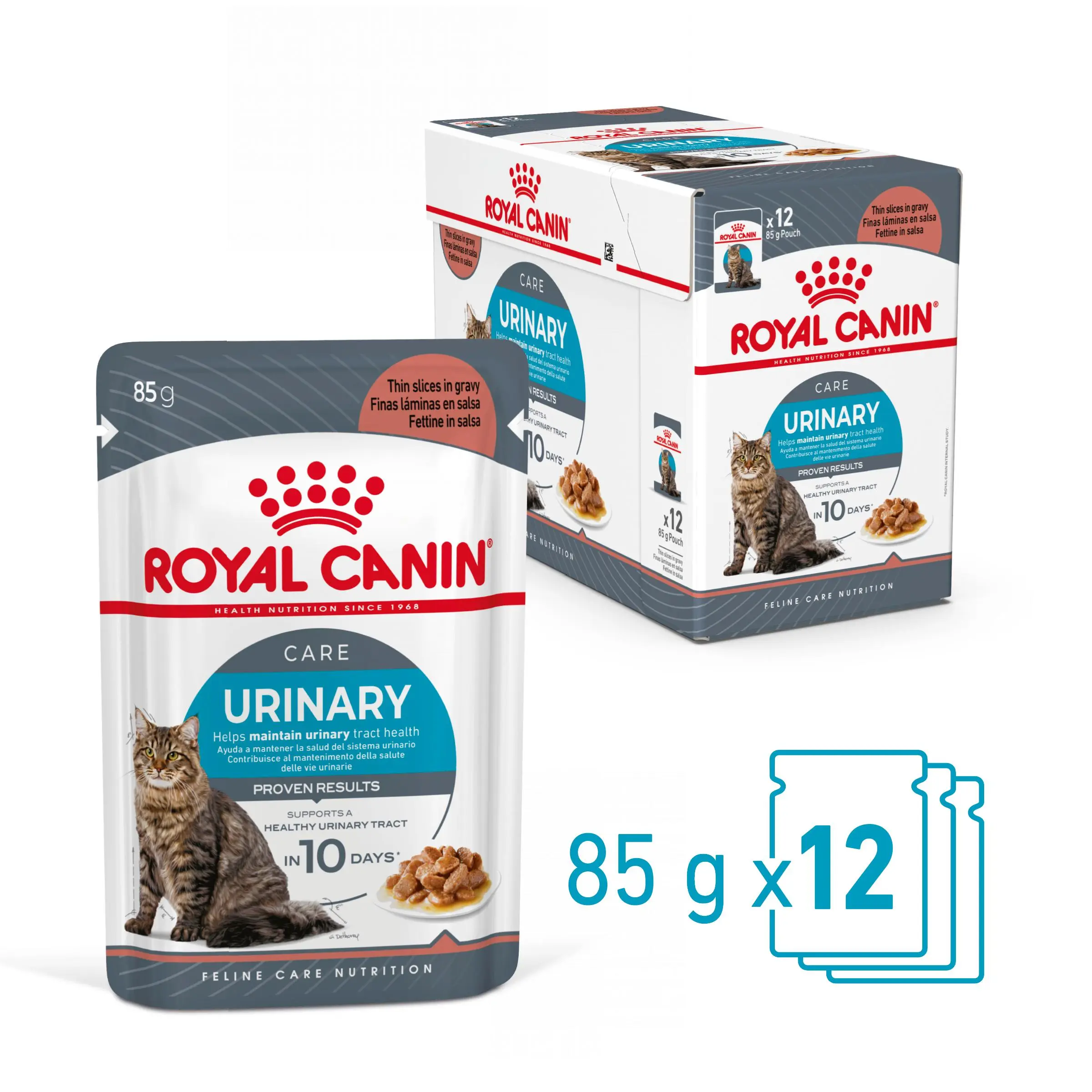 ROYAL CANIN Urinary Care Adult, hrana umeda pisici, sanatatea tractului urinar, (in sos), bax, 85g x 12buc - Image 3