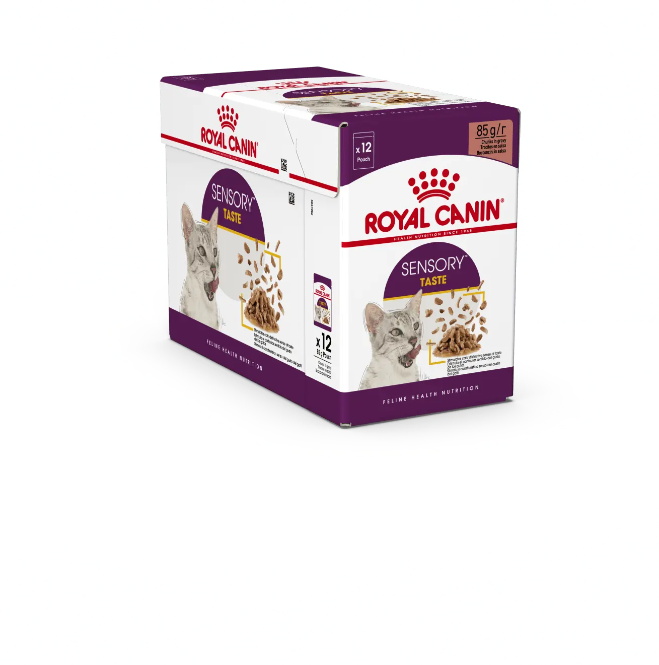ROYAL CANIN Sensory Taste hrana umeda pisici stimularea gustului (in sos), bax, 85g x 12buc