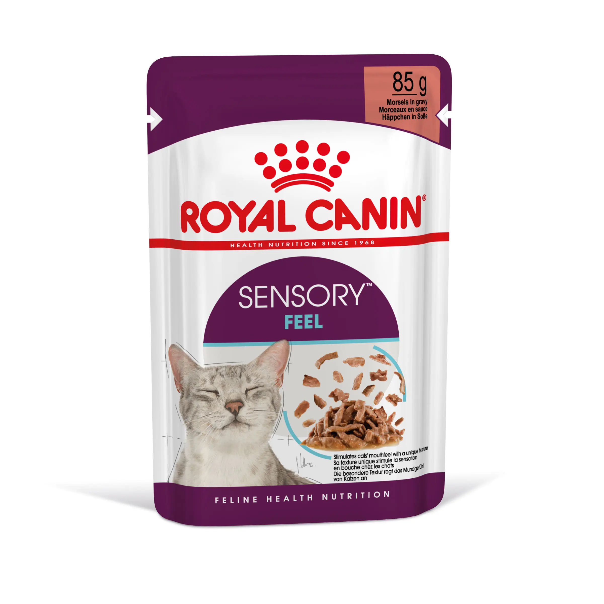 ROYAL CANIN Sensory Feel hrana umeda pisici stimularea simtului tactil (in sos), bax, 85g x 12buc - Image 3