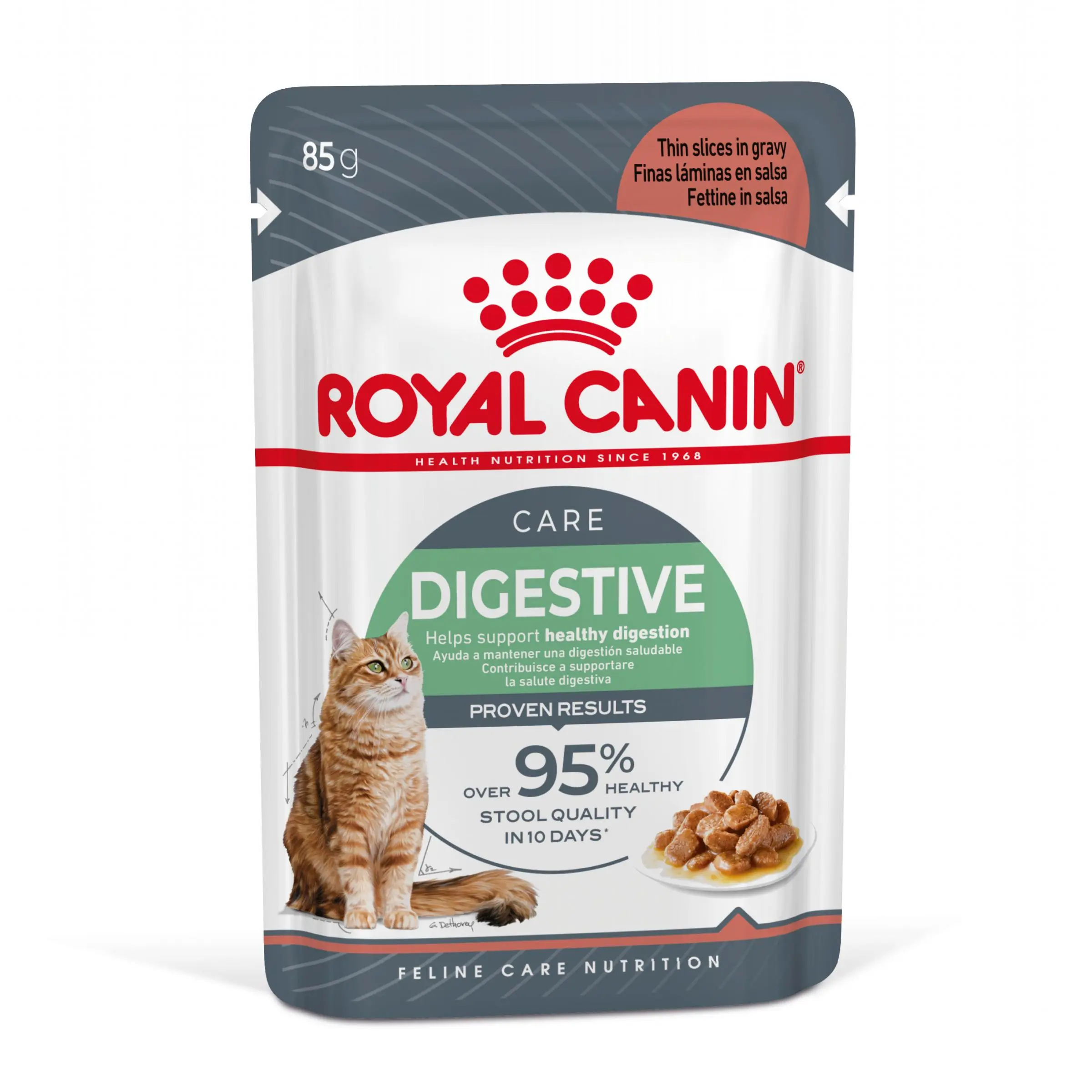 ROYAL CANIN Digest Sensitive Care Adult, hrana umeda pisici, confort digestiv, (in sos), 85g - Image 3