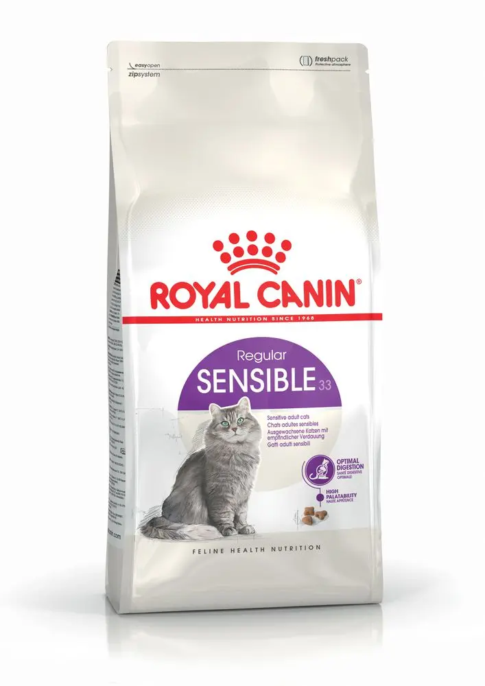 ROYAL CANIN Sensible Adult, hrana uscata pisici, digestie optima, 2kg - Image 3