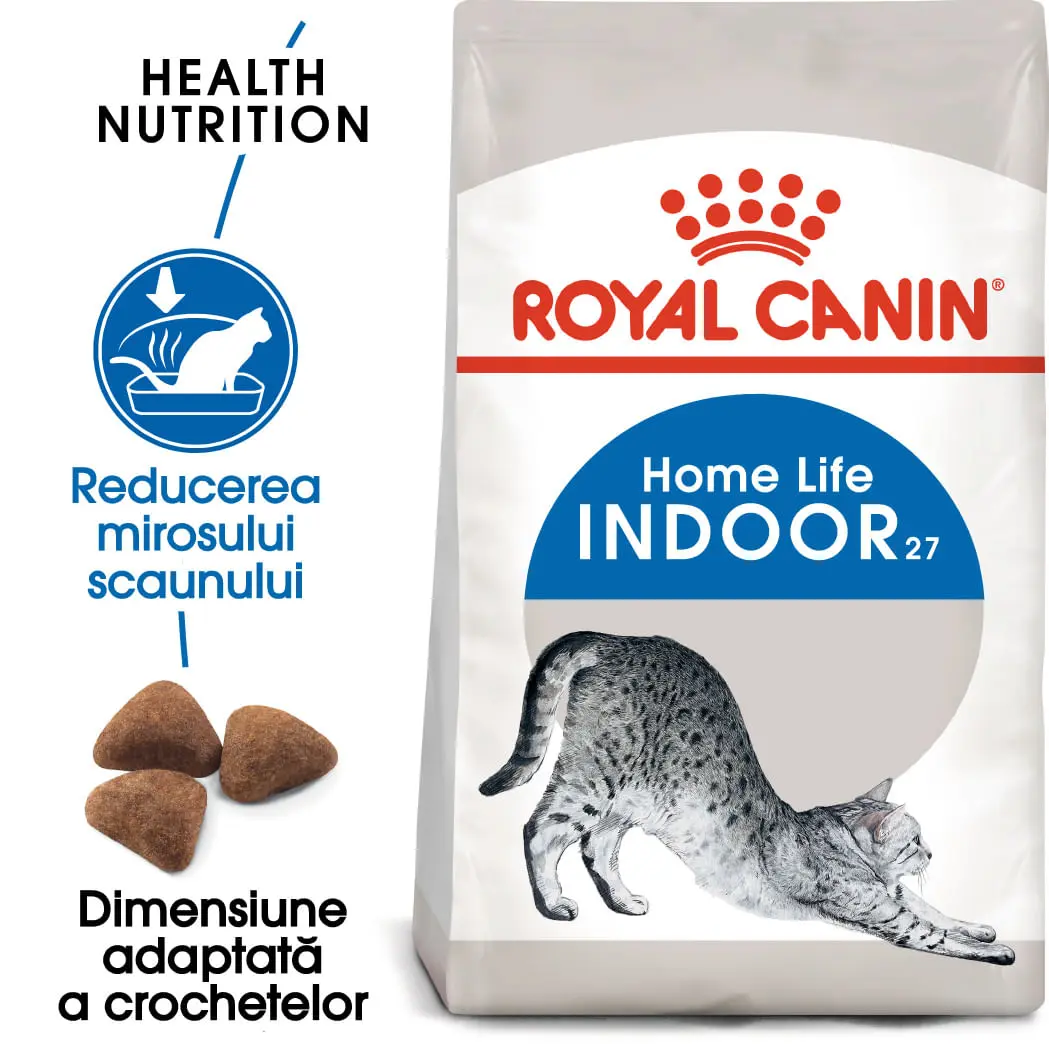 ROYAL CANIN Indoor Adult, hrana uscata pisici, de interior, 2kg - Image 2