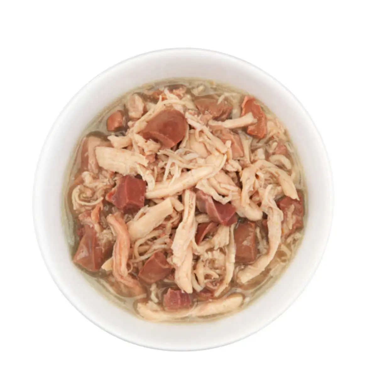 SCHESIR After Dark, Pui si Rata, conserva hrana umeda fara cereale pisici, (in supa), 80g - Image 3