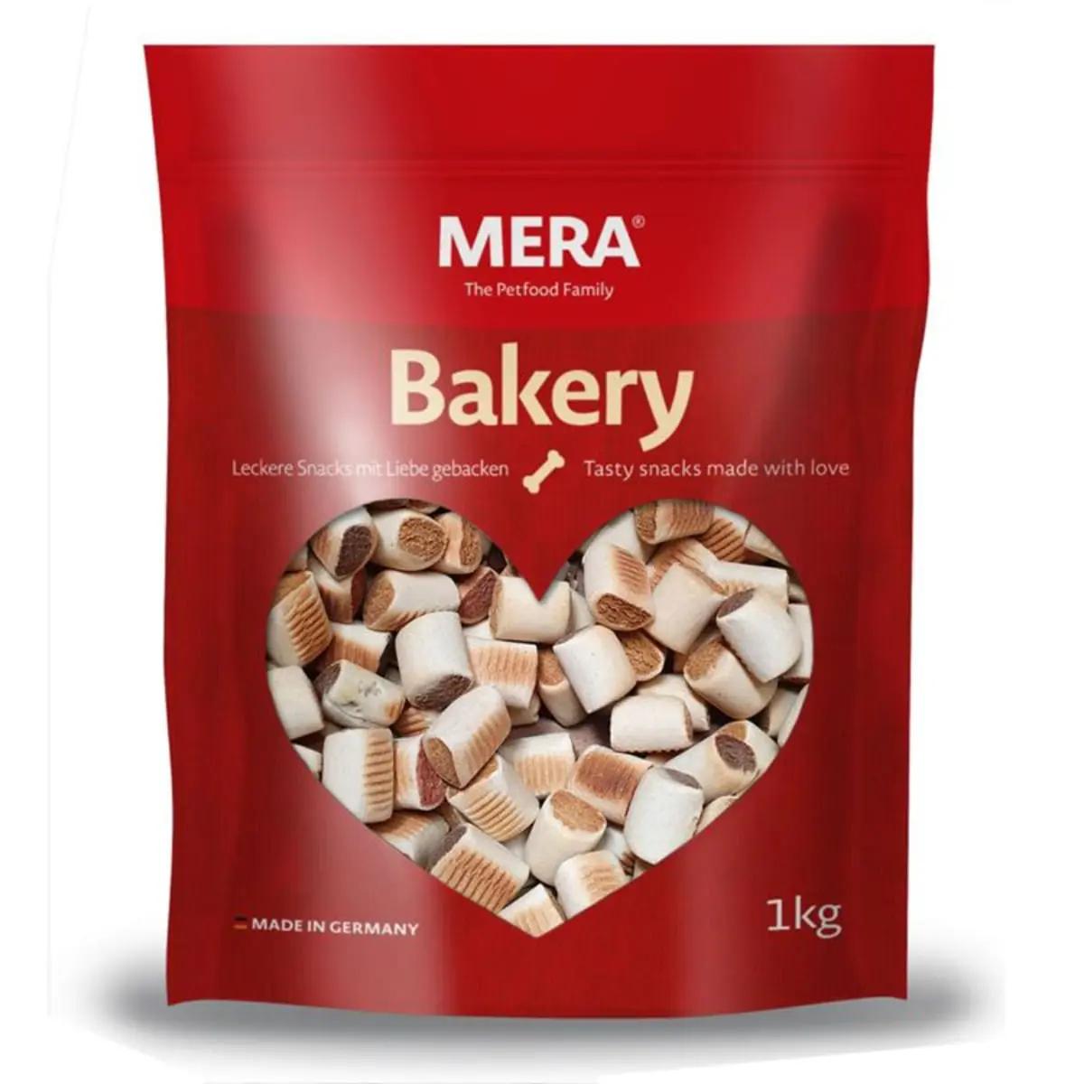 MERA Bakery Rulouri, XS-XL, Pui si Vita, recompense caini, 1kg