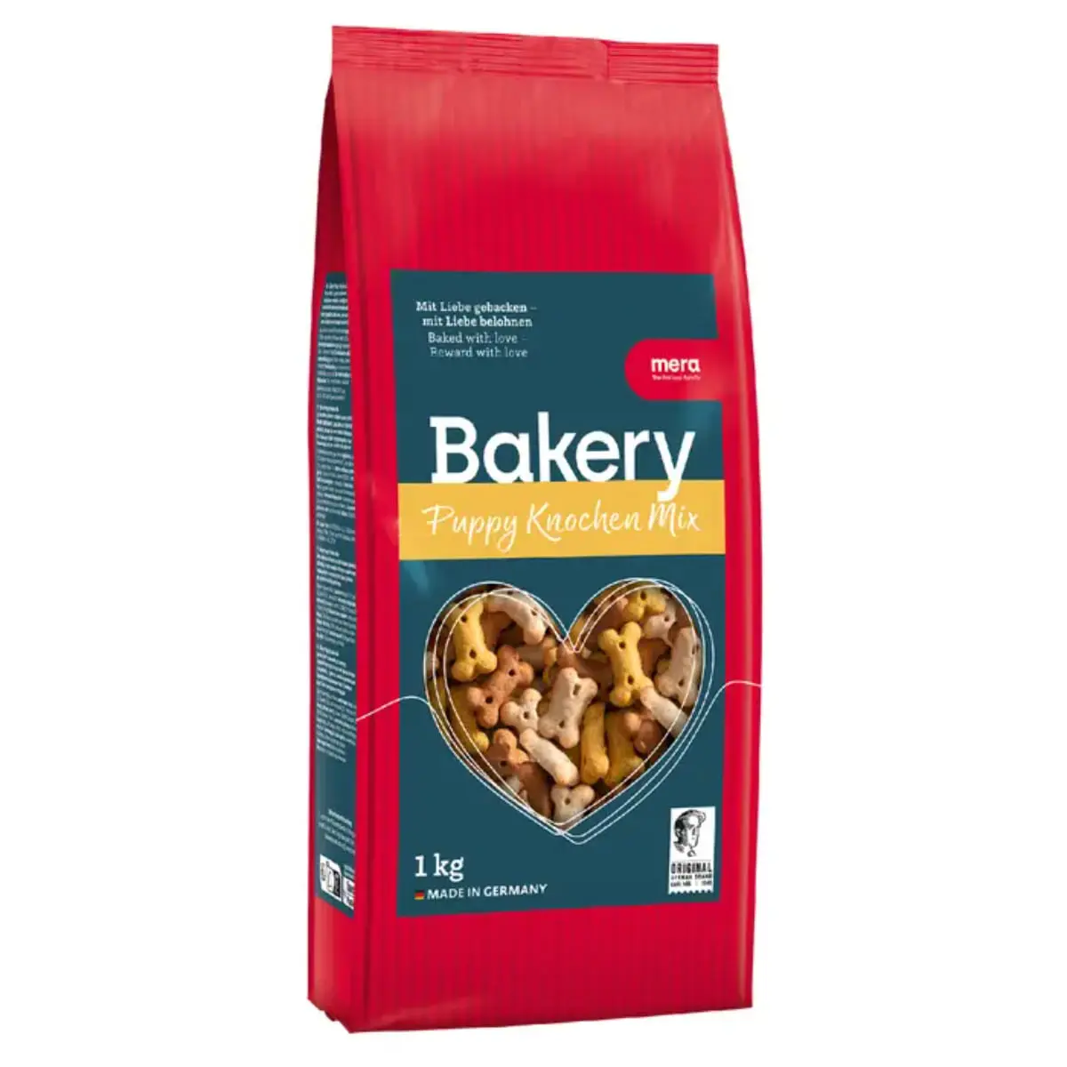 MERA Bakery Puppy Knochen Mix, XS-XL, Carne, recompense caini junior, 1kg