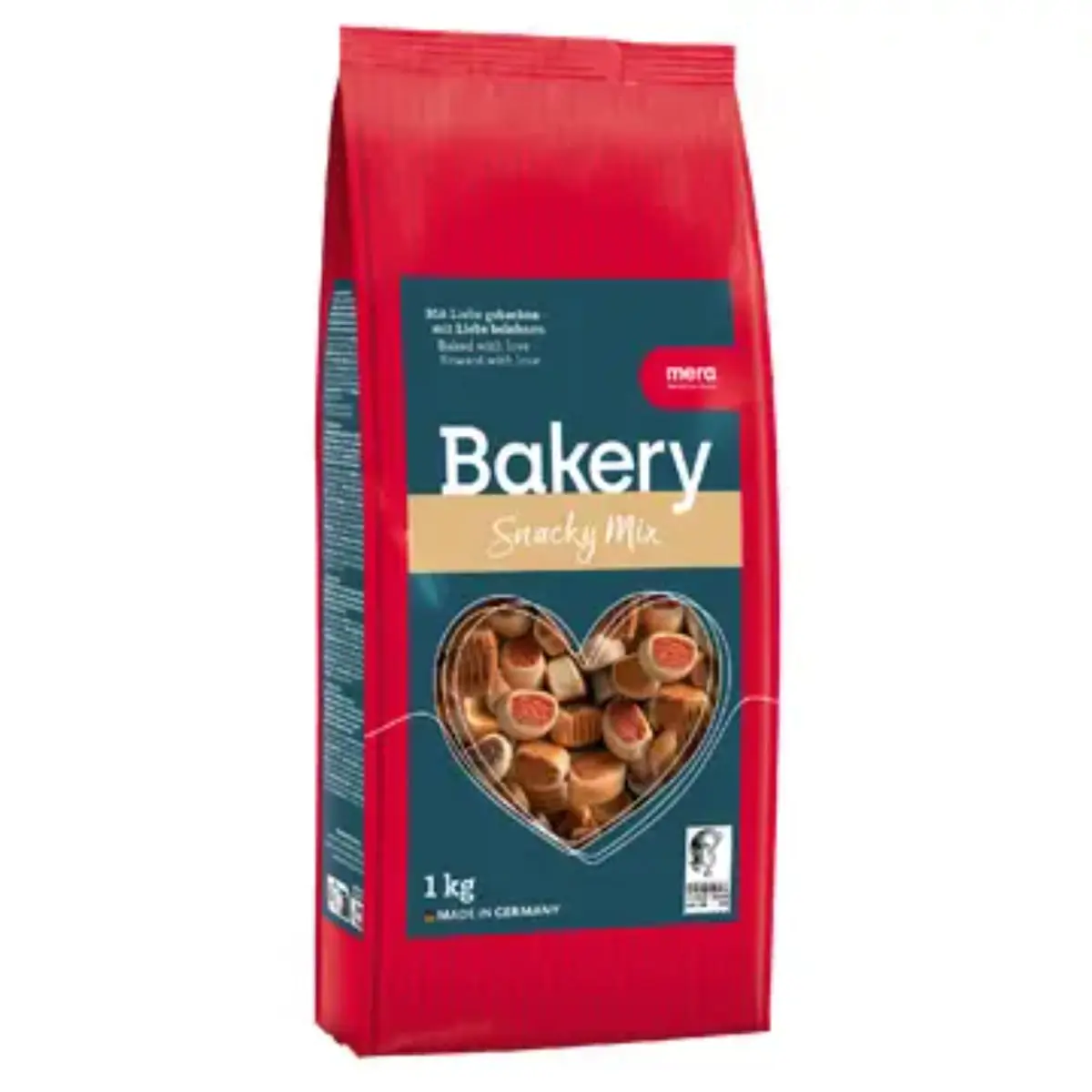 MERA Bakery Snacky Mix, XS-XL, Peste si Carne, recompense caini, 1kg - Image 3