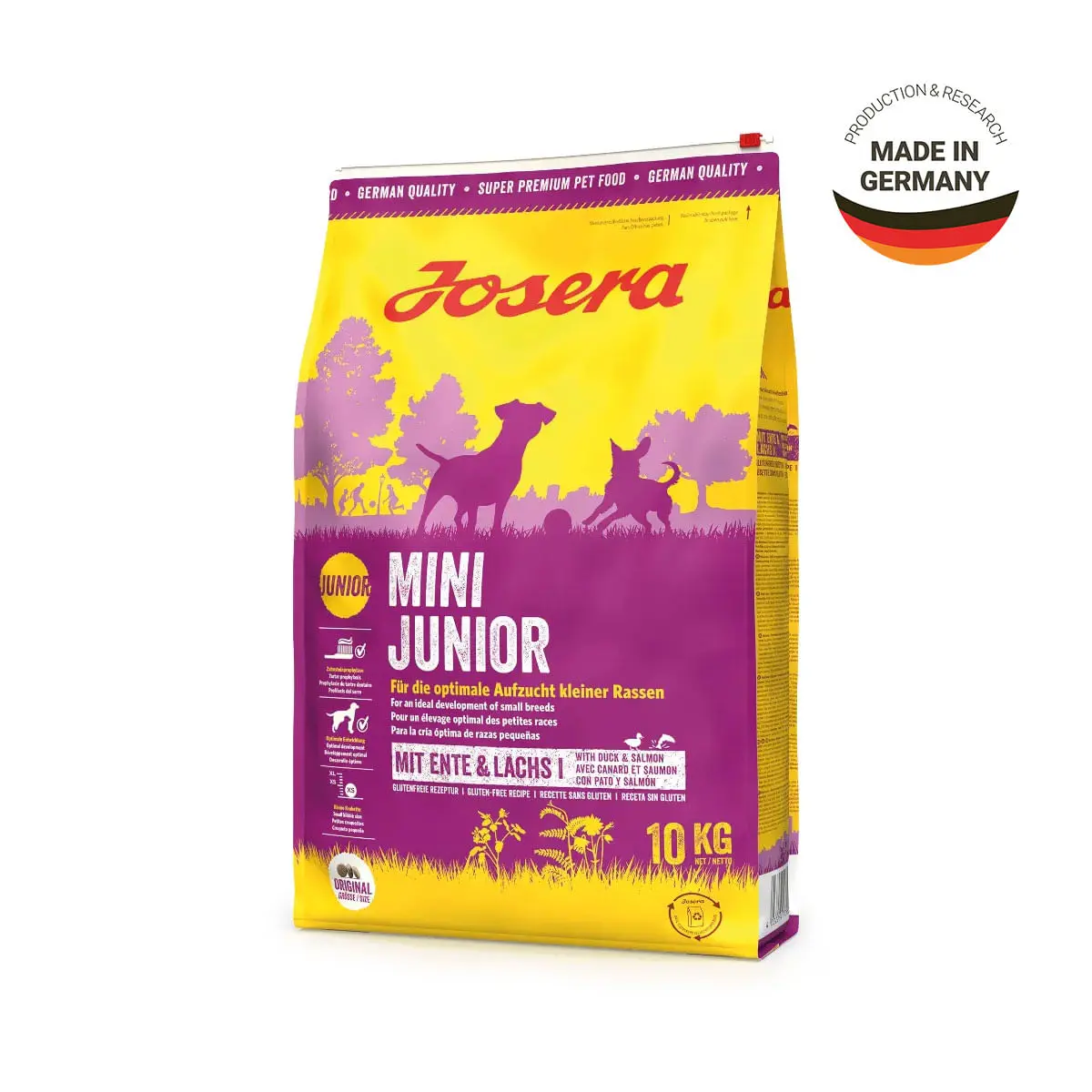 JOSERA Mini Junior, XS-S, Rata si Somon, hrana uscata caini junior, 10kg