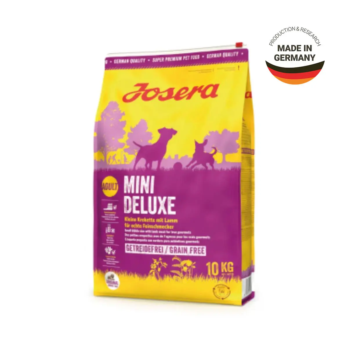 JOSERA Mini Deluxe, XS-S, Miel, hrana uscata fara cereale caini, sensibilitati dentare, 10kg