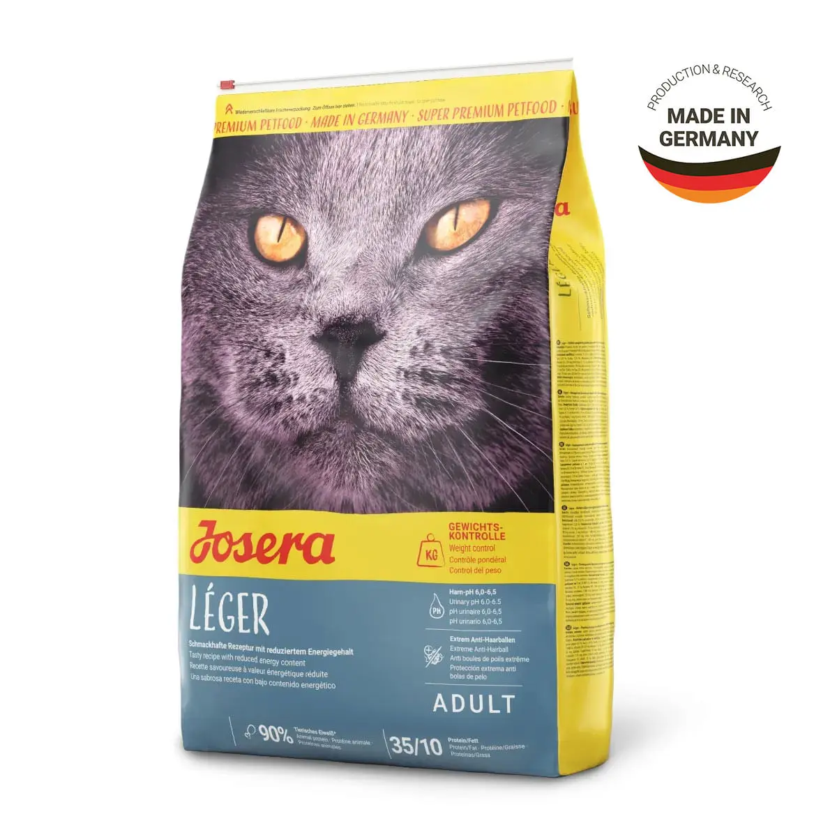 JOSERA Leger, Pui, hrana uscata pisici, metabolism (Obezitate Si Diabet) JOSERA Leger, Pui, hrana uscata pisici, managementul greutatii, 10kg - Image 3