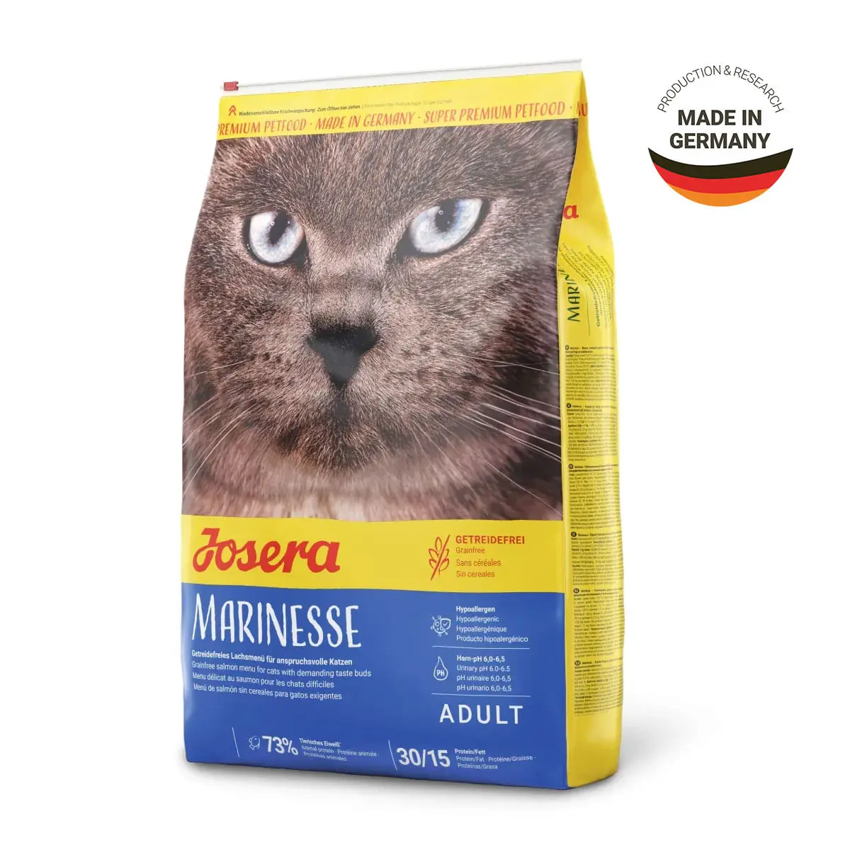 JOSERA Marinesse, Somon, hrana uscata pisici, sistem digestiv & probiotice, 10kg