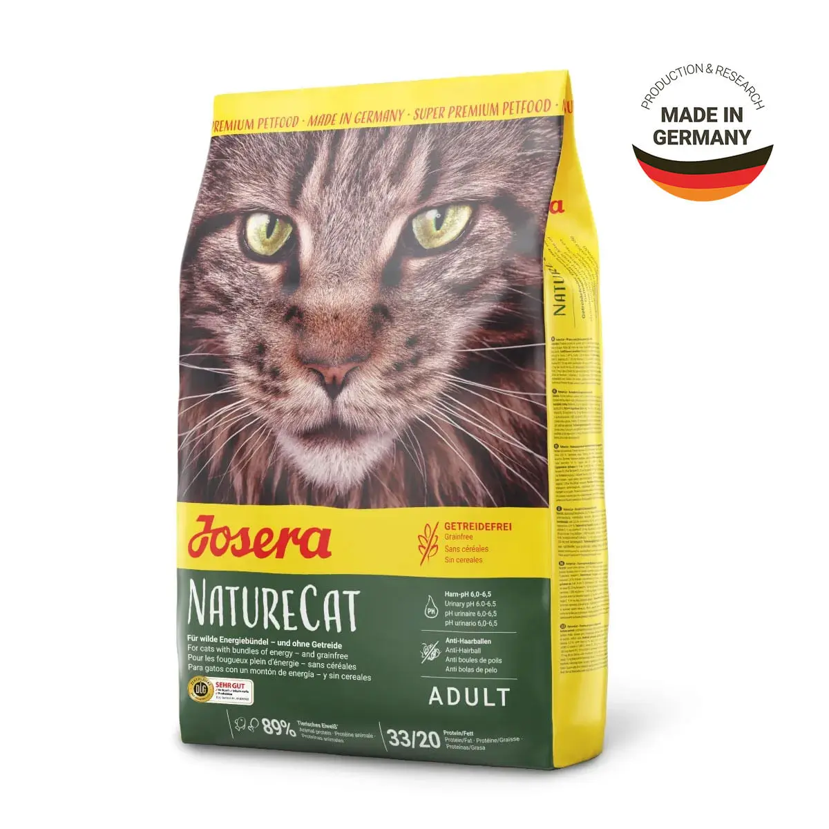 JOSERA Naturecat, Pui si Somon, hrana uscata fara cereale pisici, 10kg