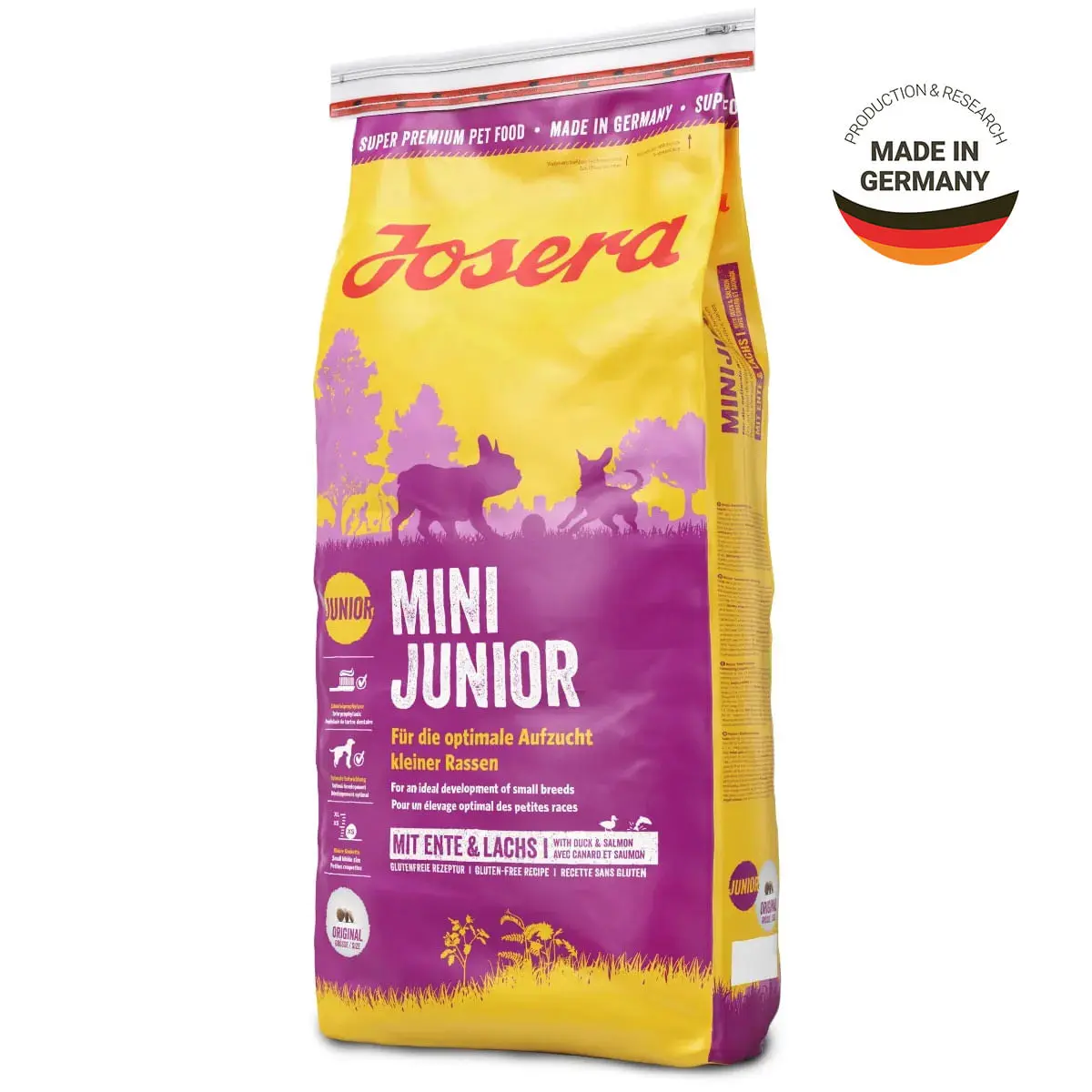 JOSERA Mini Junior, XS-S, Rata si Somon, hrana uscata caini junior, 15kg - Image 3