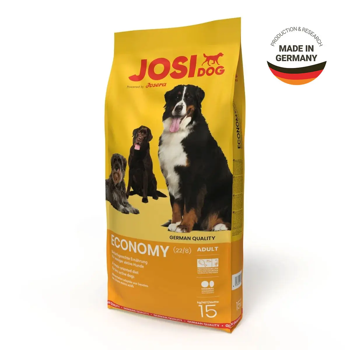 JOSIDOG Economy, XS-XL, Pasare, hrana uscata caini, 15kg - Image 3