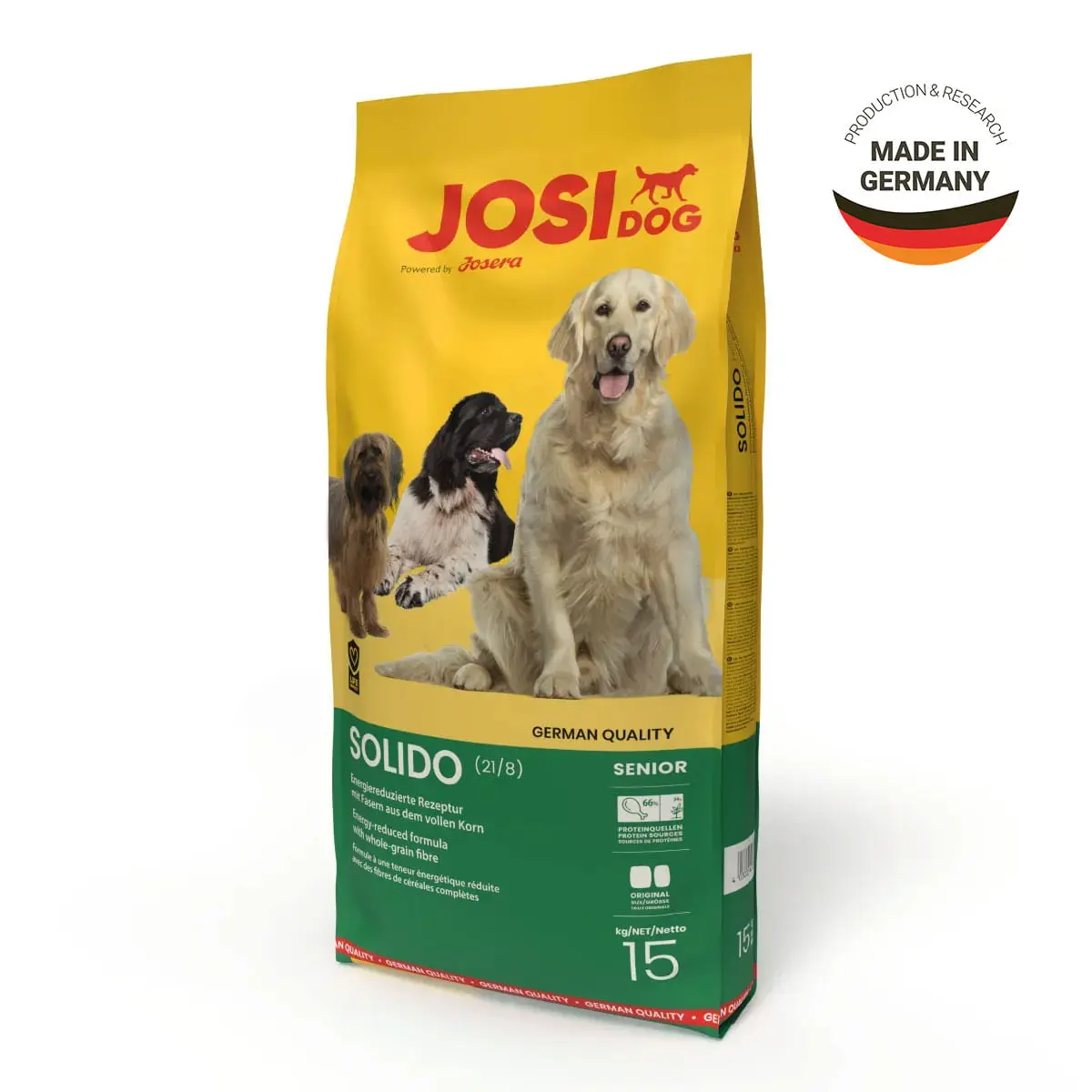 JOSIDOG Solido, XS-XL, Pasare, hrana uscata caini, obezitate, sistem digestiv, 15kg - Image 3