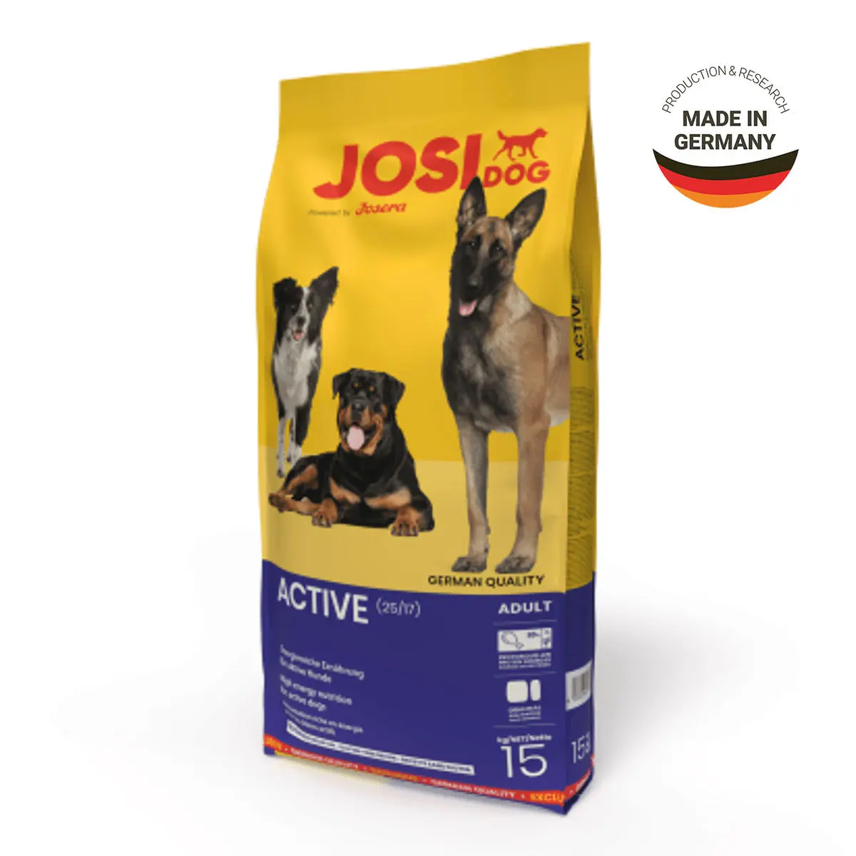 JOSIDOG Active, XS-XL, Pasare, hrana uscata caini, activitate intensa, 15kg - Image 3