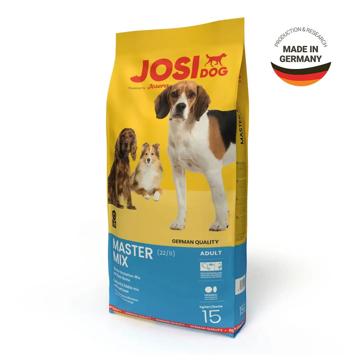 JOSIDOG Master Mix, XS-XL, Pasare, hrana uscata caini, 15kg - Image 3
