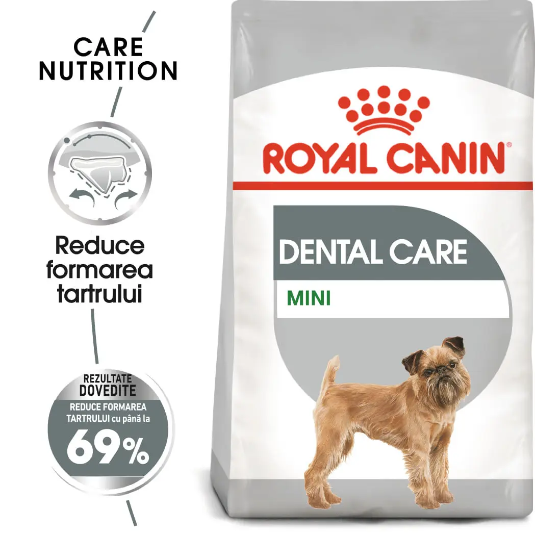 ROYAL CANIN Mini Dental Care Adult, hrana uscata caini, reducerea formarii tartrului, 1kg - Image 2