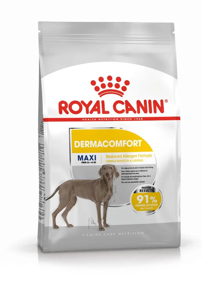 ROYAL CANIN Maxi Dermacomfort, hrana uscata caini, prevenirea iritatiilor pielii, 12kg - Image 3