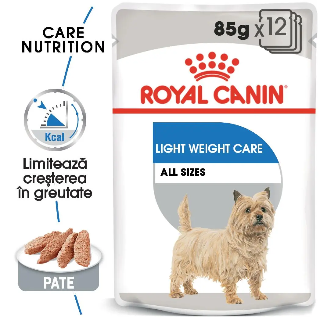 ROYAL CANIN Light Weight Care Adult, hrana umeda caini, limitarea cresterii in greutate, (pate), bax, 85g x 12buc - Image 2