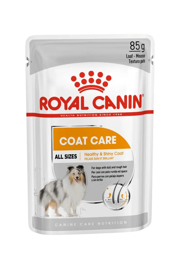 ROYAL CANIN Coat Care Adult, hrana umeda caini, blana sanatoasa si lucioasa, (pate), bax, 85g x 12buc - Image 3