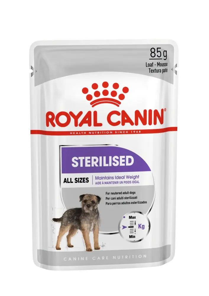 ROYAL CANIN Sterilised Adult, hrana umeda caini sterilizati, (pate), bax, 85g x 12buc - Image 3