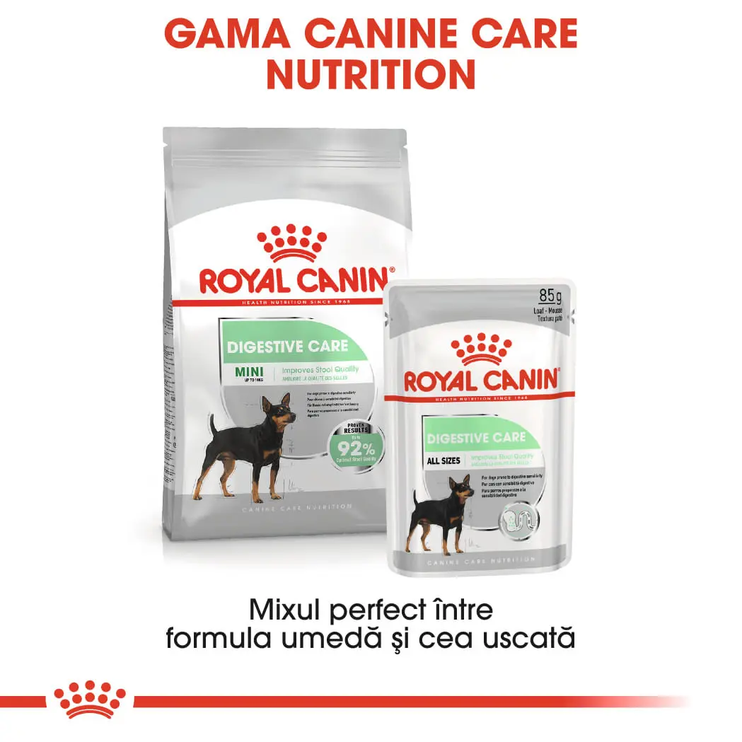 ROYAL CANIN Digestive Care Adult, hrana umeda caini, confort digestiv, (pate), bax, 85g x 12buc - Image 9