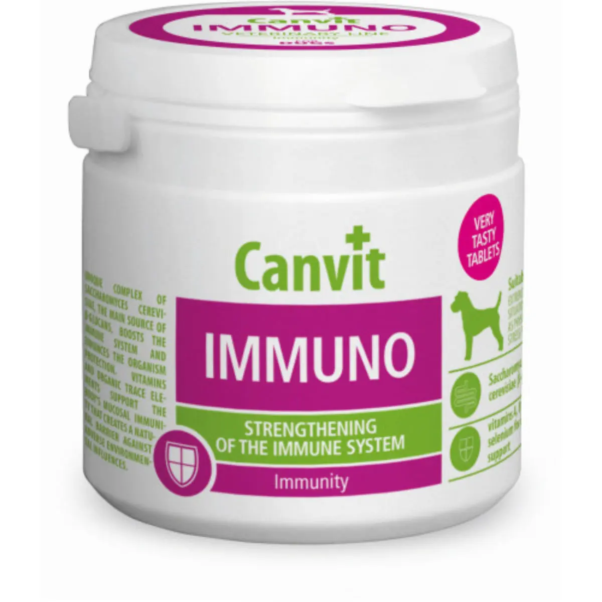 CANVIT Immuno, supliment sistem imunitar caini CANVIT Immuno, XS-S, supliment sistem imunitar caini, flacon, 100g