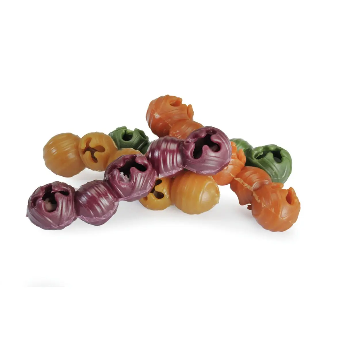 CAMON Dental Snack Mix Veggie Bells, XS-XL, Cartof Dulce si Fructe, punguta recompense caini, 100g - Image 3