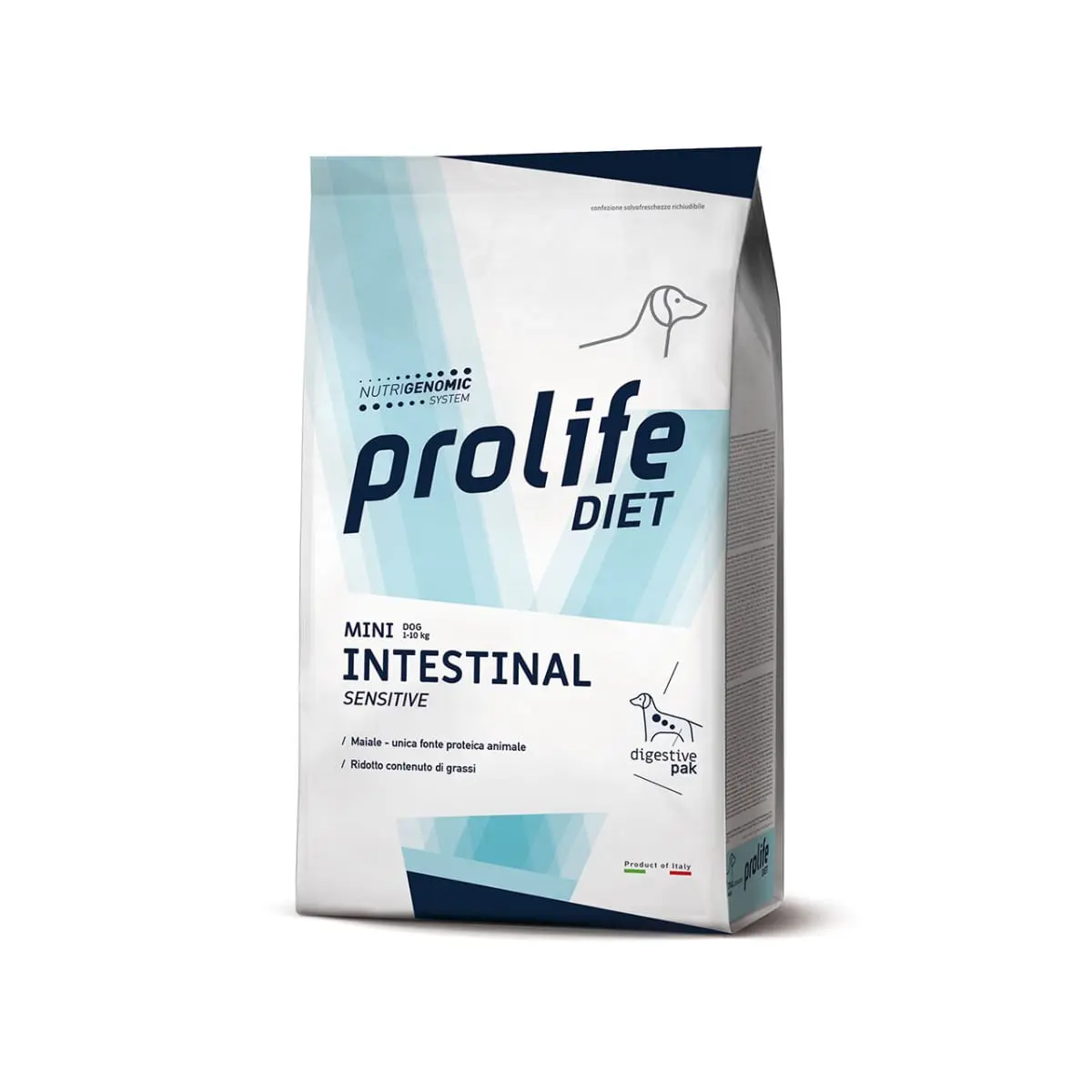 PROLIFE Mini Intestinal Sensitive , XS-S, Porc, dieta veterinara, hrana uscata caini, sistem digestiv, 5kg - Image 2