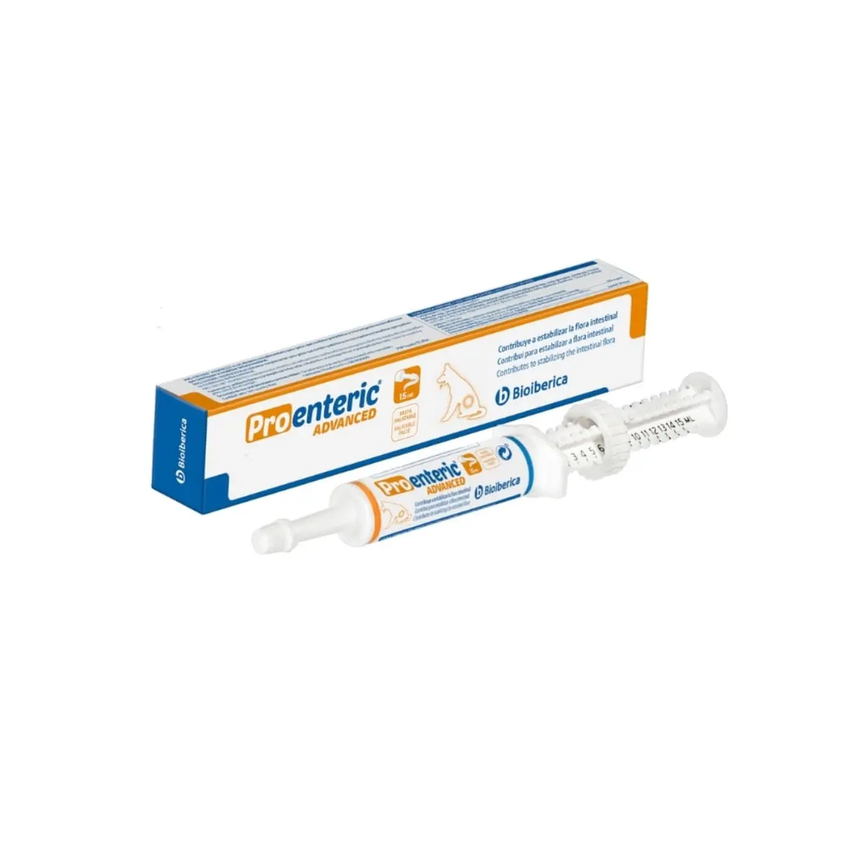 BIOIBERICA Pro-Enteric Advance Dog, supliment sistem digestiv caini, pasta orala BIOIBERICA Pro-Enteric Advance Dog, XS-M, supliment sistem digestiv caini, flacon cu aplicator, 15ml pasta orala - Image 2