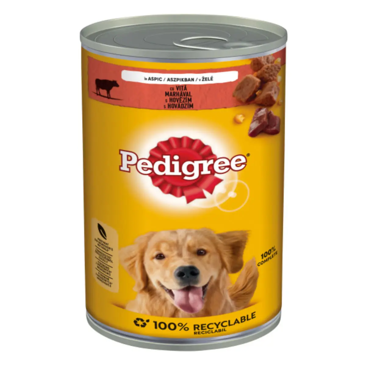 PEDIGREE, XS-XL, Vita si Pasare, conserva hrana umeda caini, (in aspic), 1.2kg