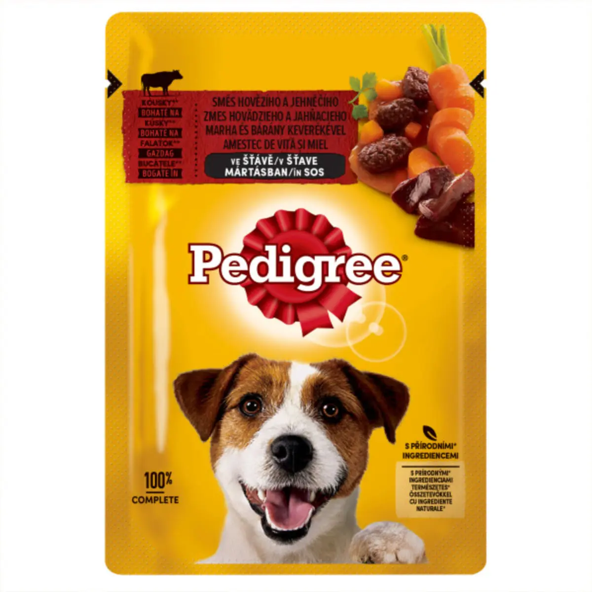 PEDIGREE, XS-XL, Vita si Miel, plic hrana umeda caini, (in sos), 100g