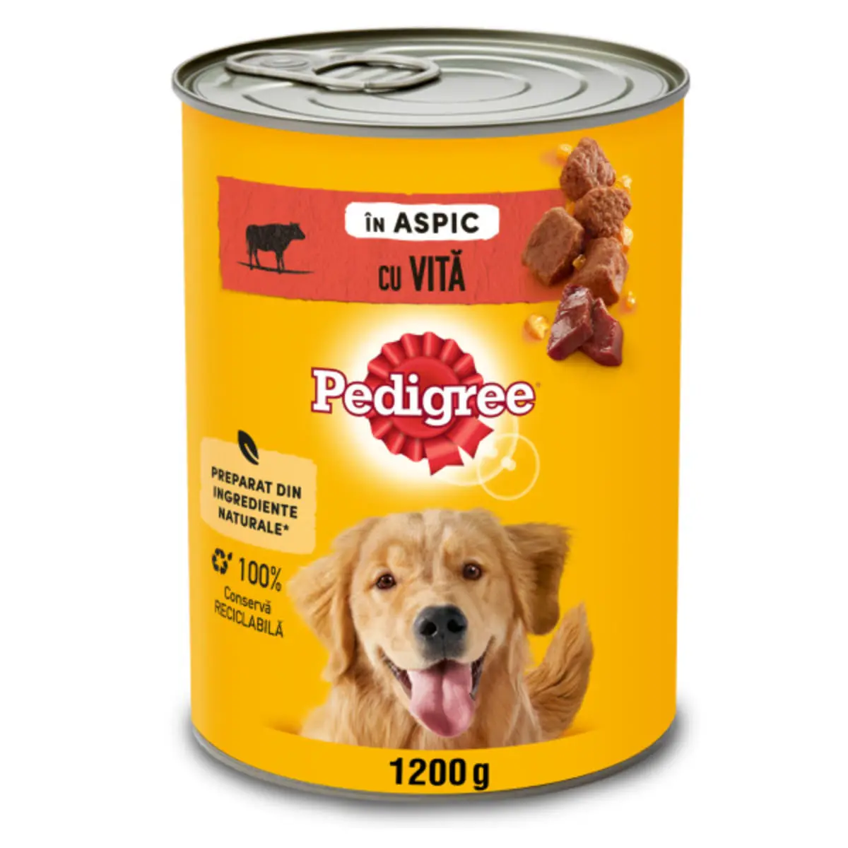 PEDIGREE, XS-XL, Vita si Pasare, conserva hrana umeda caini, (in aspic), 1.2kg - Image 3