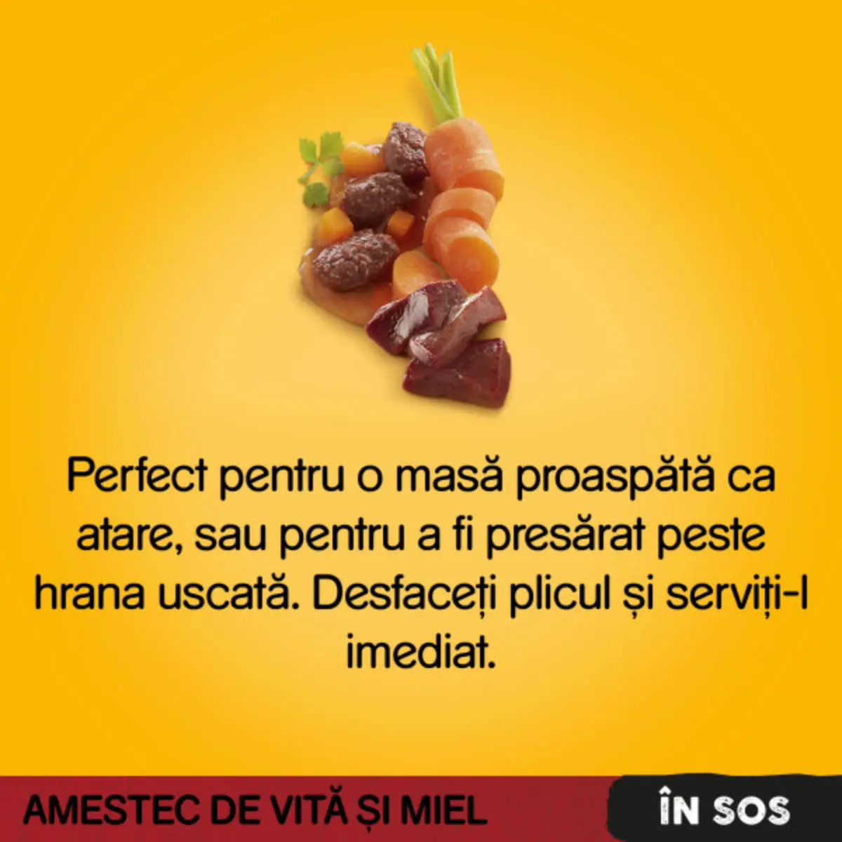 PEDIGREE, XS-XL, Vita si Miel, plic hrana umeda caini, (in sos), 100g - Image 3