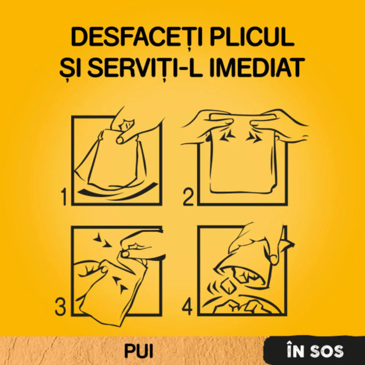 PEDIGREE, XS-XL, Pui si Legume, plic hrana umeda caini, (in sos), 100g - Image 4