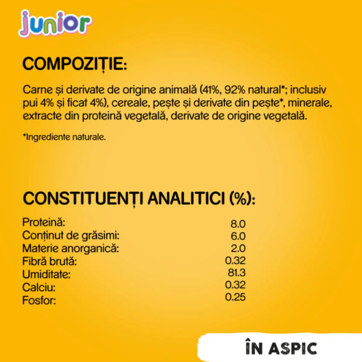 PEDIGREE Junior, XS-XL, Pui, conserva hrana umeda caini junior, (in aspic), 400g - Image 5