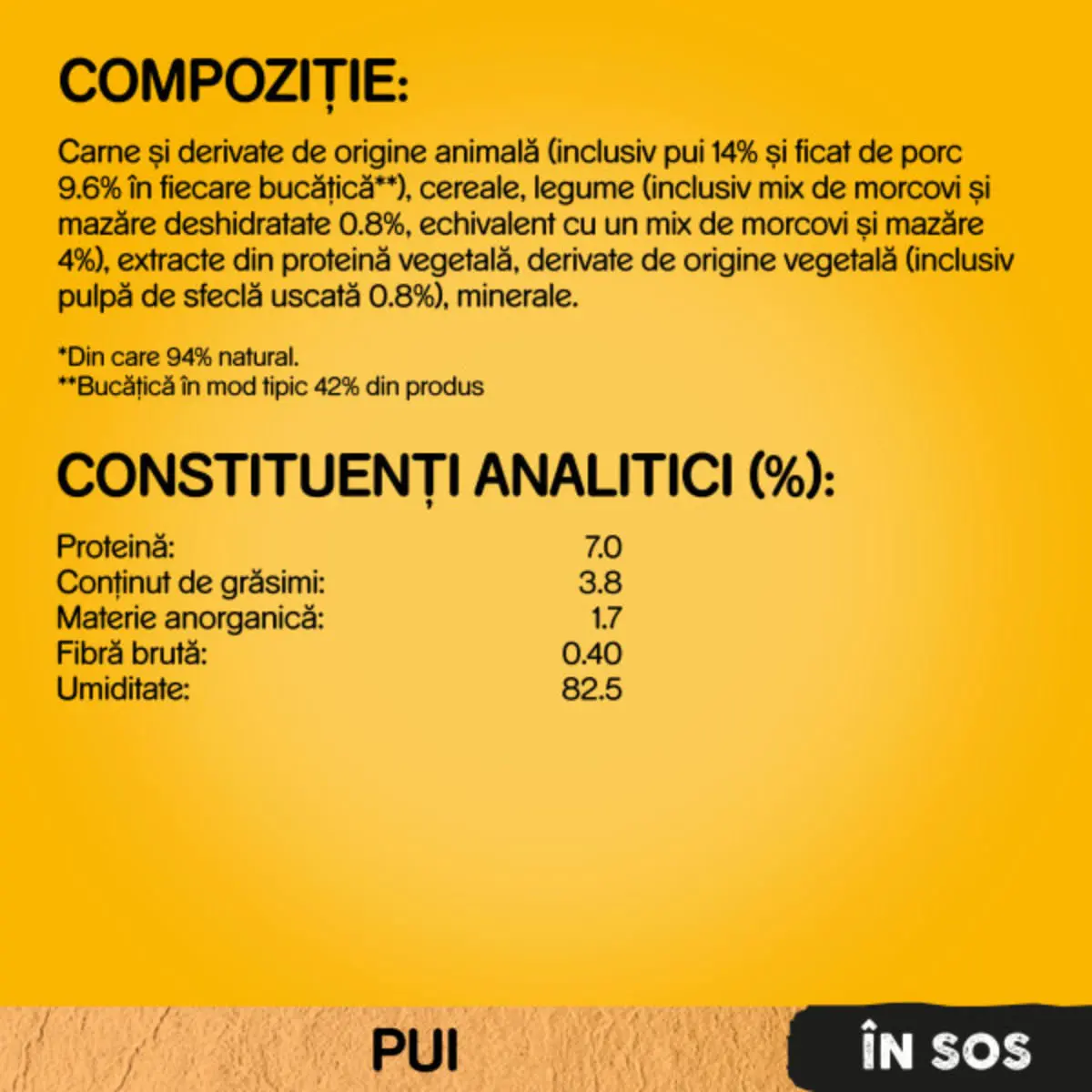 PEDIGREE, XS-XL, Pui si Legume, plic hrana umeda caini, (in sos), 100g - Image 5
