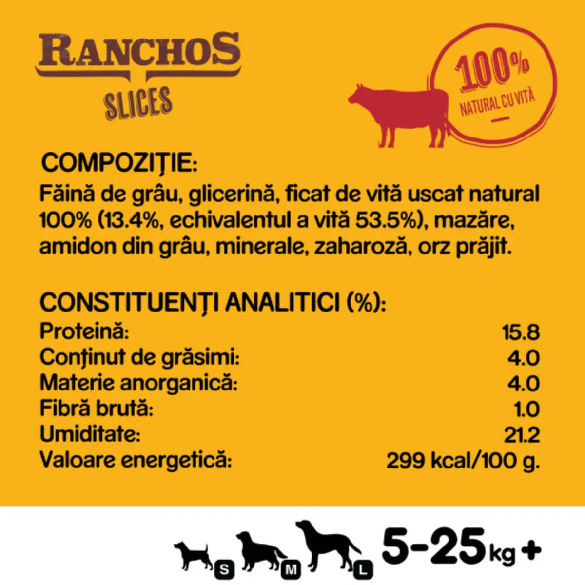 PEDIGREE Ranchos Slices, XS-XL, Vita, punguta recompense caini, 60g - Image 5