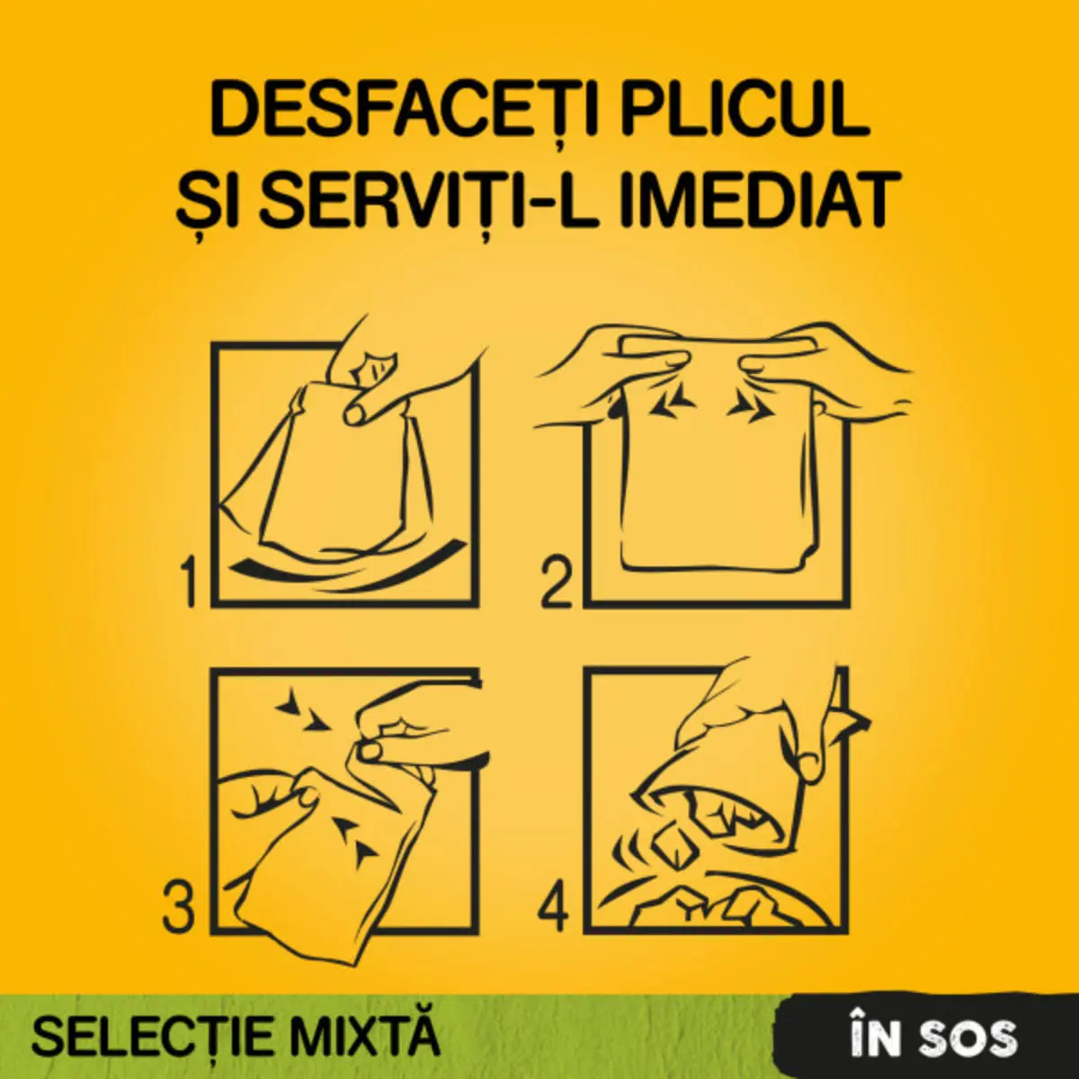 PEDIGREE, XS-XL, Vita si Pasare, plic hrana umeda caini, (in sos), bax, 400g x 13buc - Image 4