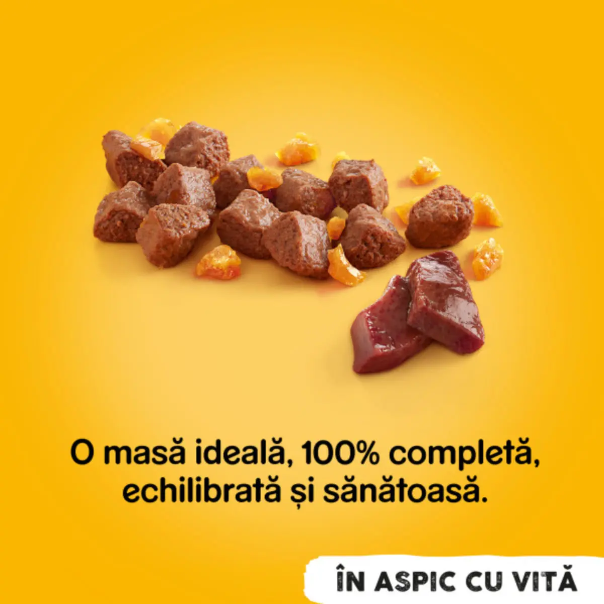 PEDIGREE, XS-XL, Vita si Pasare, conserva hrana umeda caini, (in aspic), bax, 400g x 24buc - Image 4