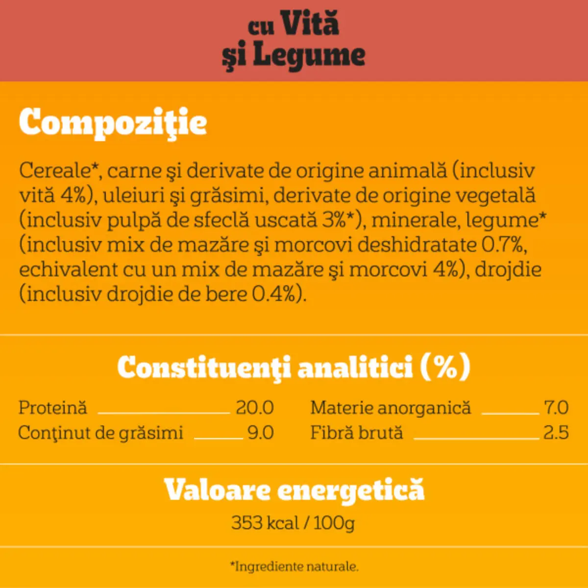 PEDIGREE Adult, M-XL, Vita si Legume, hrana uscata caini, 10+2kg GRATUIT - Image 6