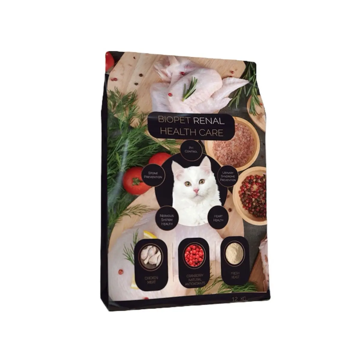 Biopet Renal Health Care, Pasare, hrana uscata pisici sterilizate, sistem urinar, 1.2kg - Image 2