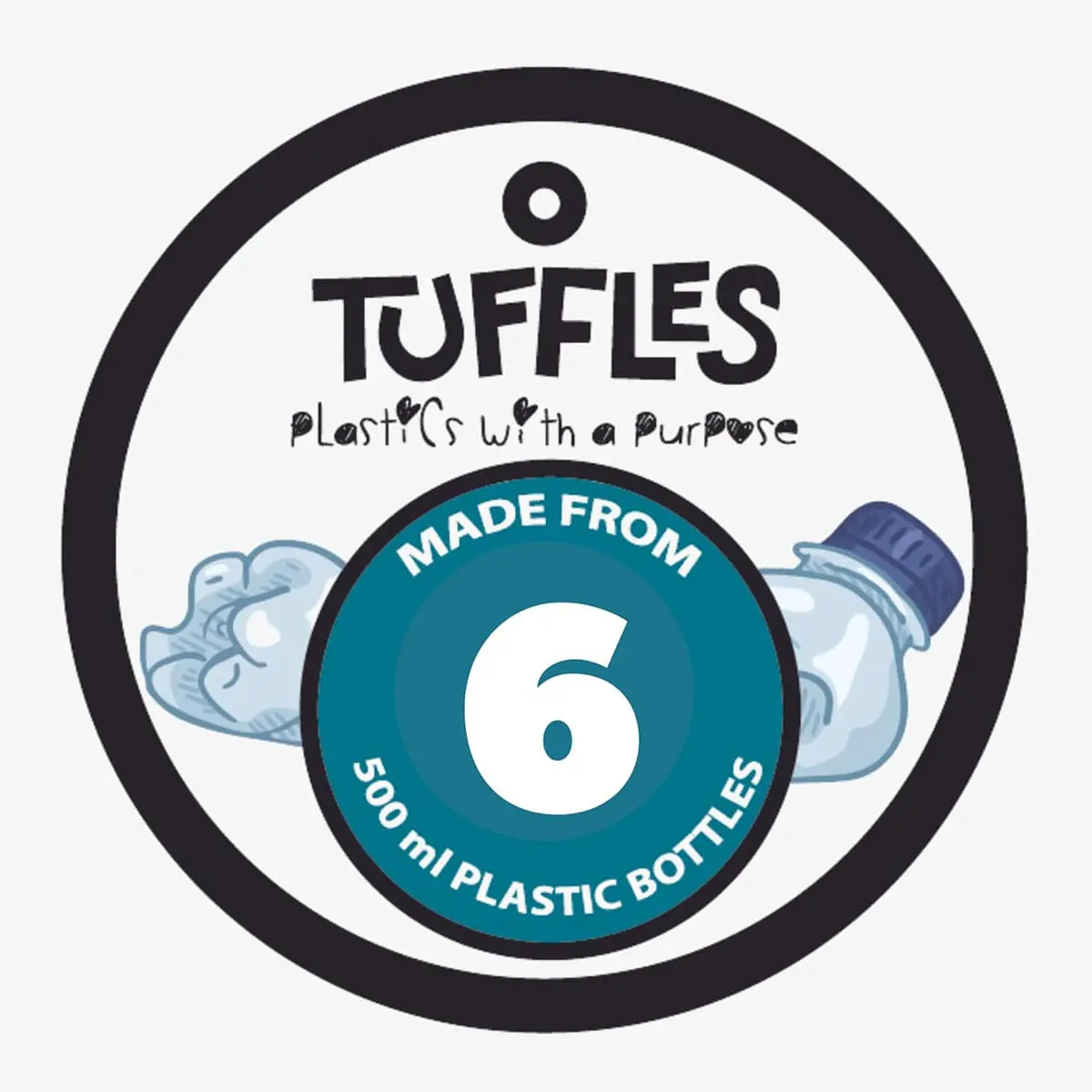 Koala Tuffles WWF,  Jucarie pentru caini, din materiale reciclate, 23 x 22 cm Koala Tuffles WWF, Jucarie pentru caini, din materiale reciclate, 23 x 22 cm - Image 4