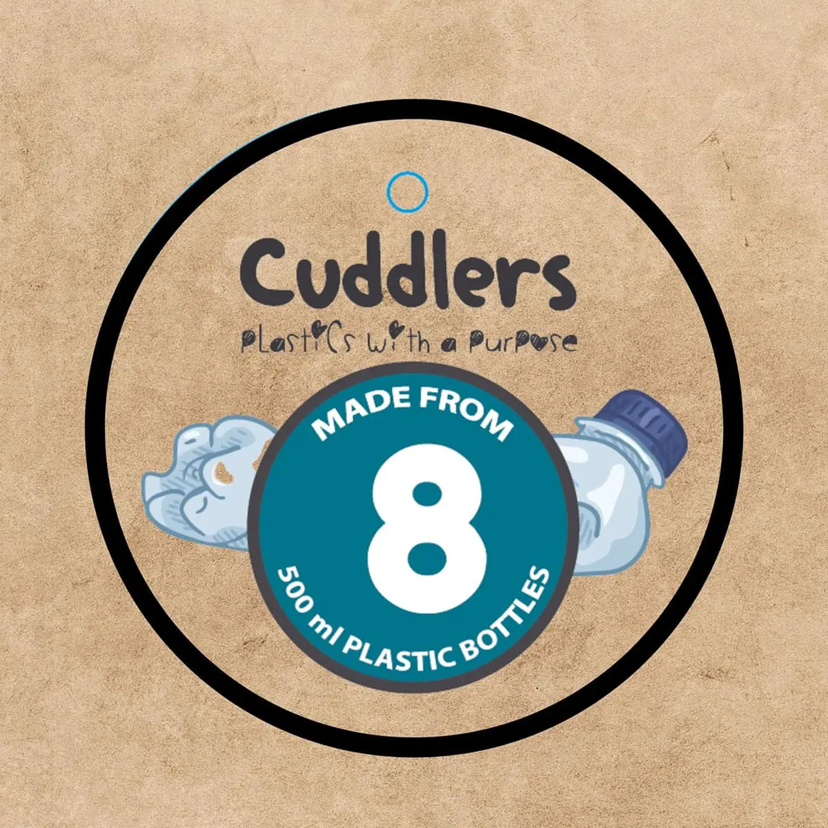 Elefant Sri Lanka WWF,  Jucarie pentru caini,  din materiale reciclate, 22 x 5 x 17cm Elefant Sri Lanka WWF, Jucarie pentru caini, din materiale reciclate, 22 x 5 x 17cm - Image 4