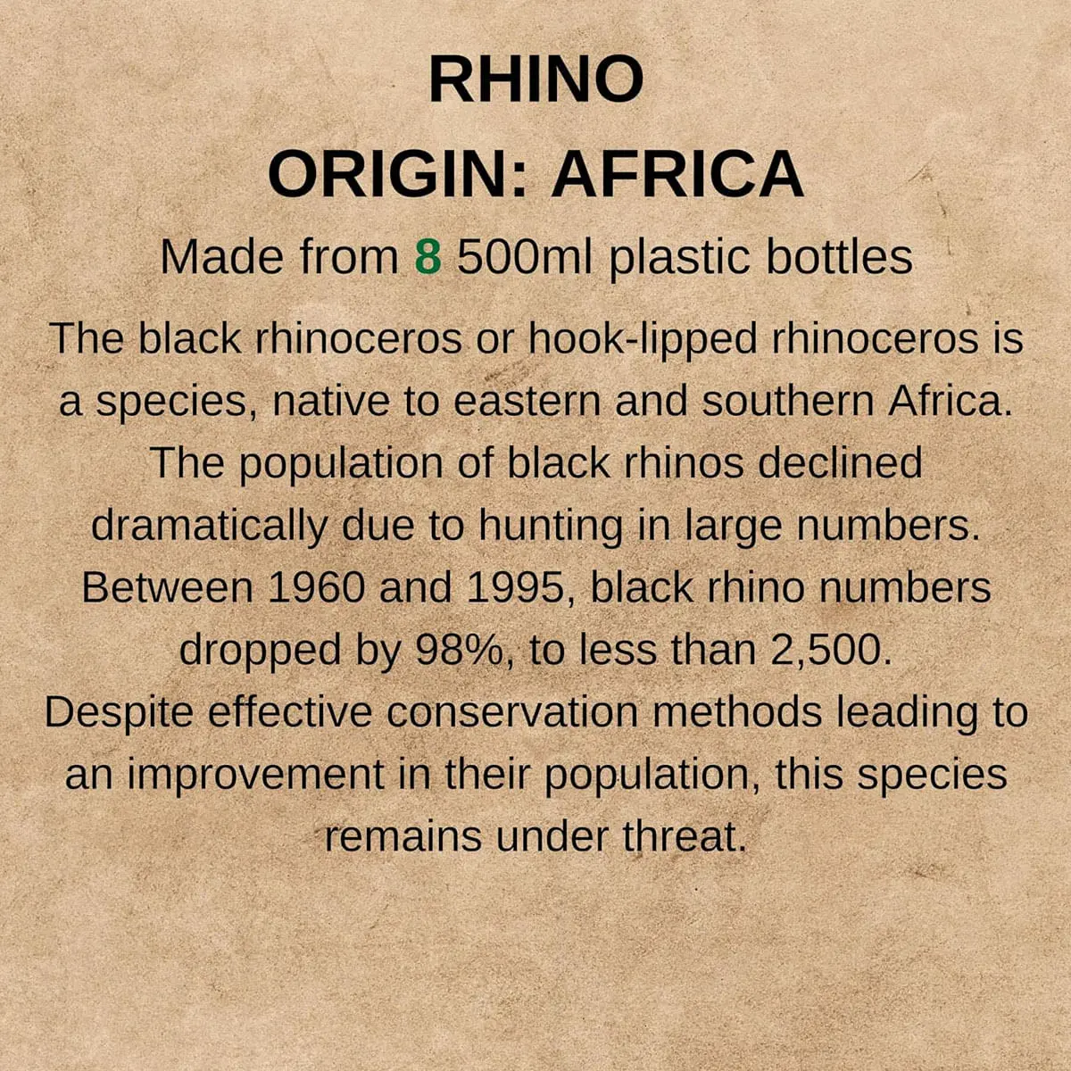 Rioncer Tuffles WWF,  Jucarie pentru caini, din materiale reciclate, 30 x 16 cm Rioncer Tuffles WWF, Jucarie pentru caini, din materiale reciclate, 30 x 16 cm - Image 5