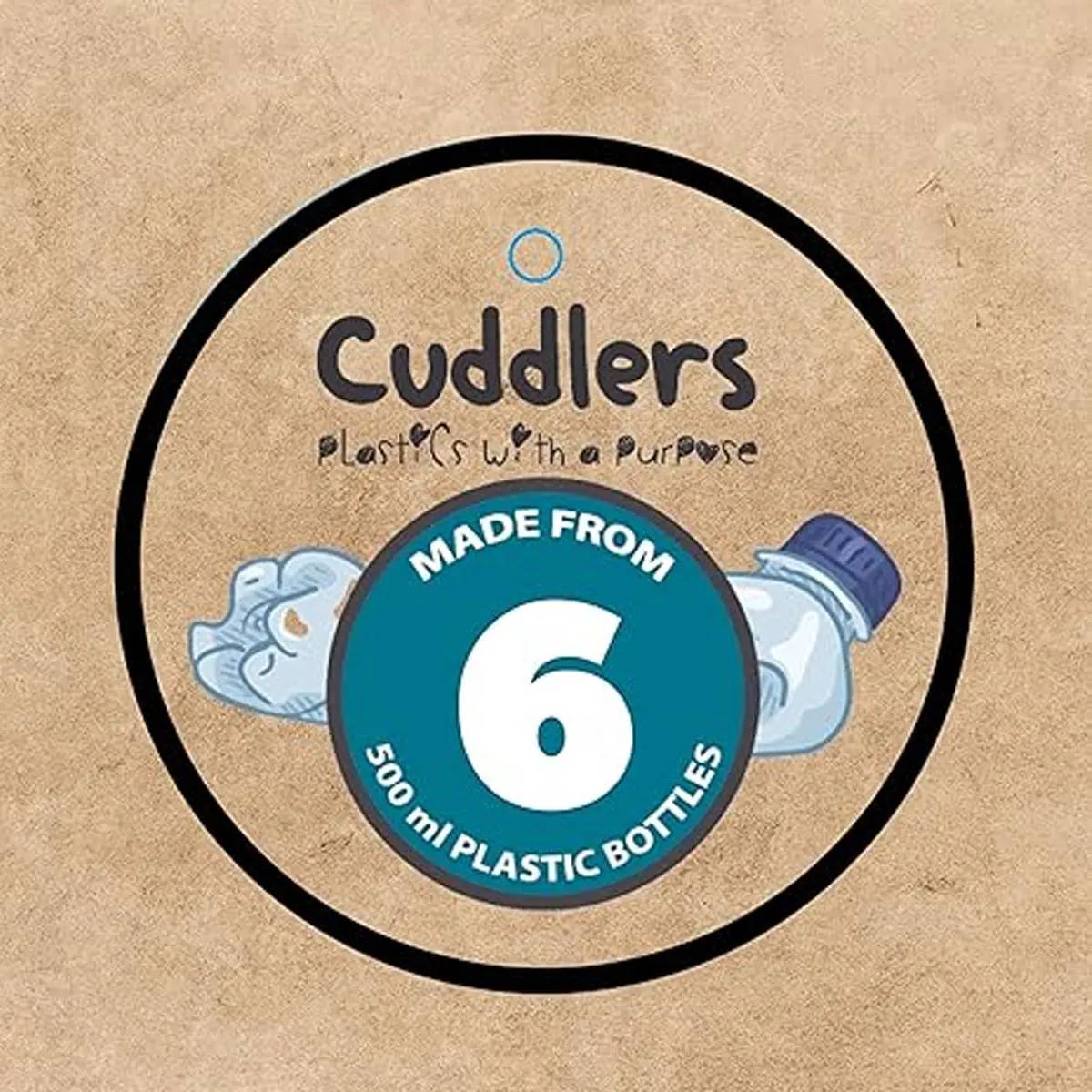 Delfinul de Gange WWF, Jucarie pentru caini, din materiale reciclate, 22 x 6 x 12 cm - Image 4