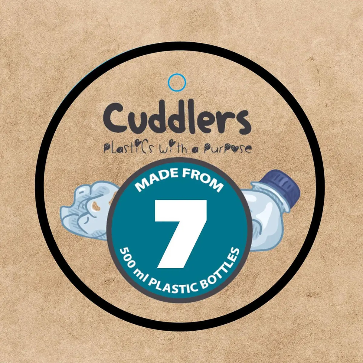 Testoasa Hawksbill WWF, Jucarie pentru caini, din materiale reciclate, 22 x 6 x 24 cm - Image 4